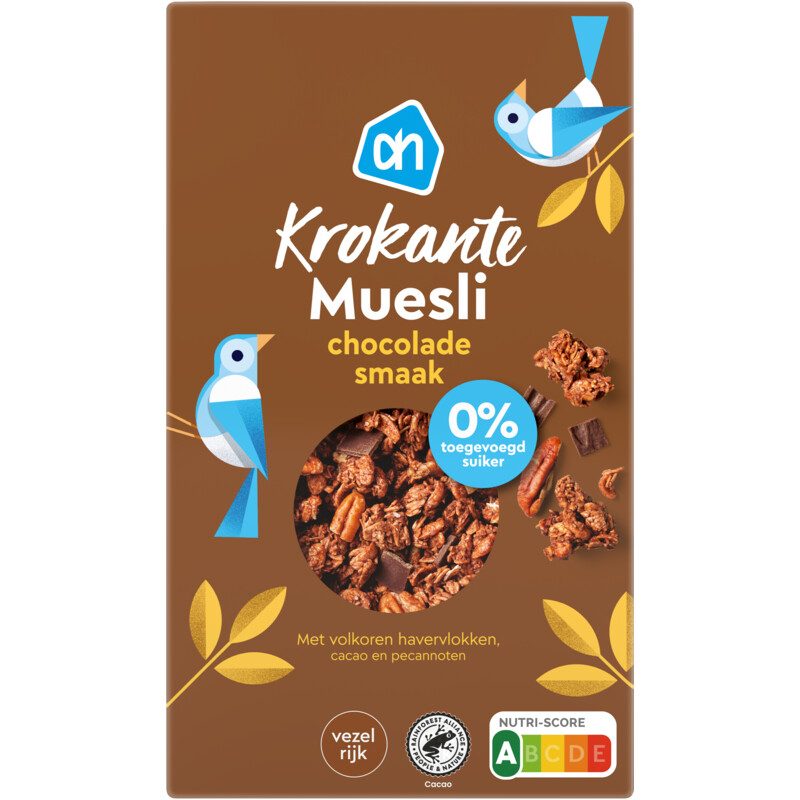 AH Krokante muesli chocolade
