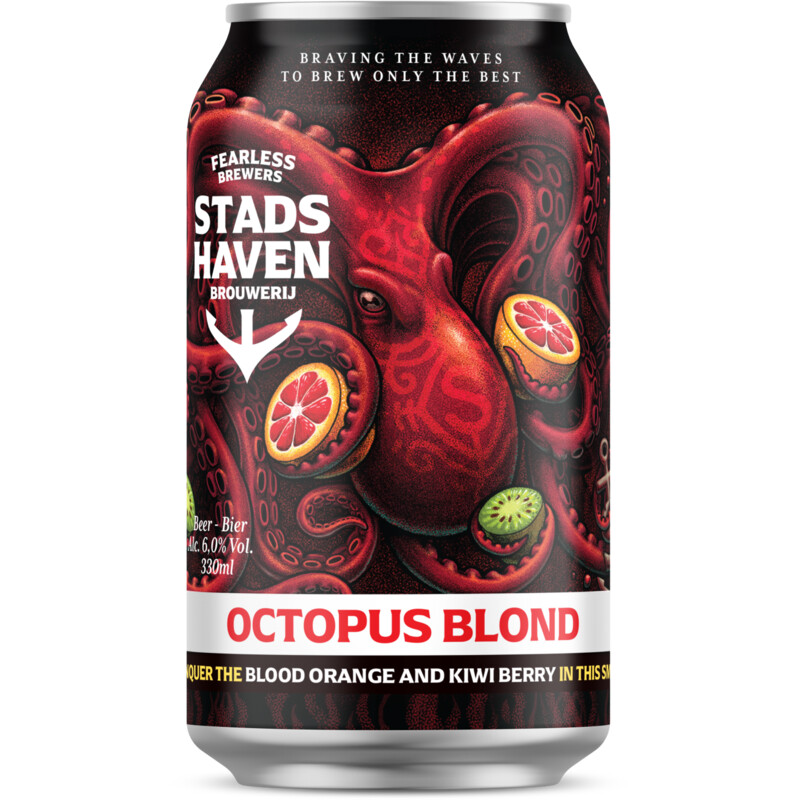 Stadshaven brouwerij Octopus blond