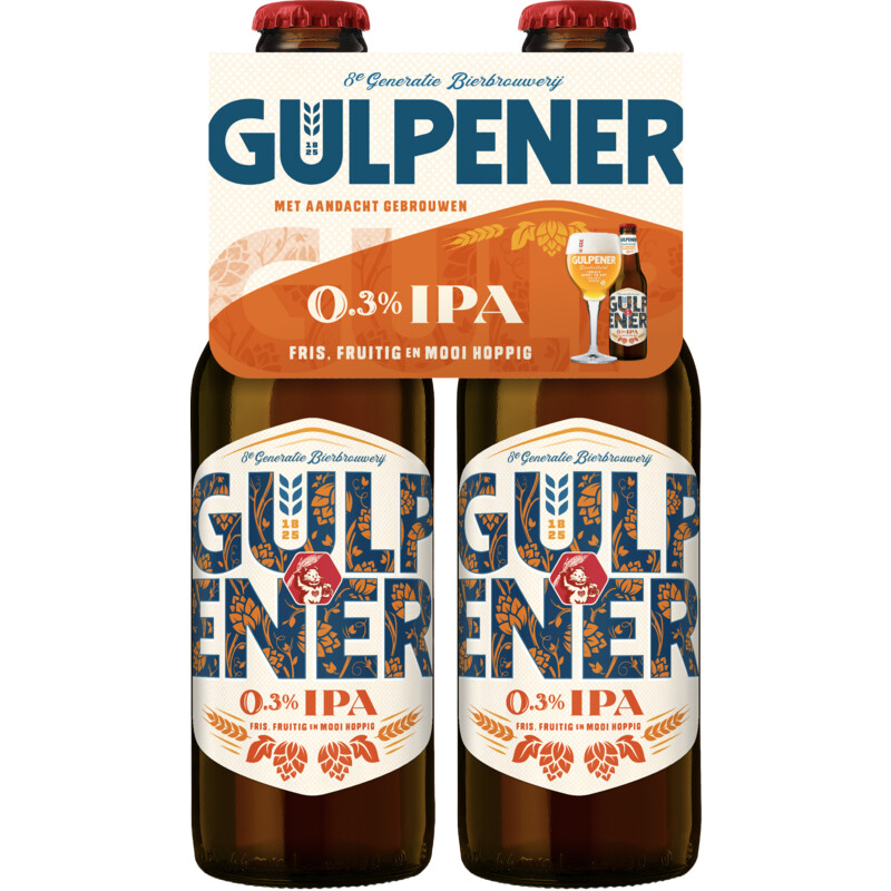 Gulpener IPA 0,3% 4-pack