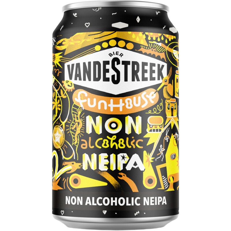 Vandestreek Fun house non alcoholic NEIPA