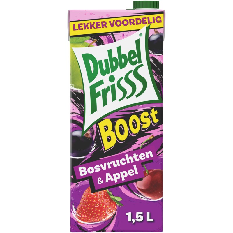 DubbelFrisss Boost bosvruchten & appel