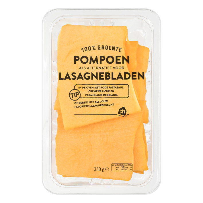 AH Pompoen lasagneblad
