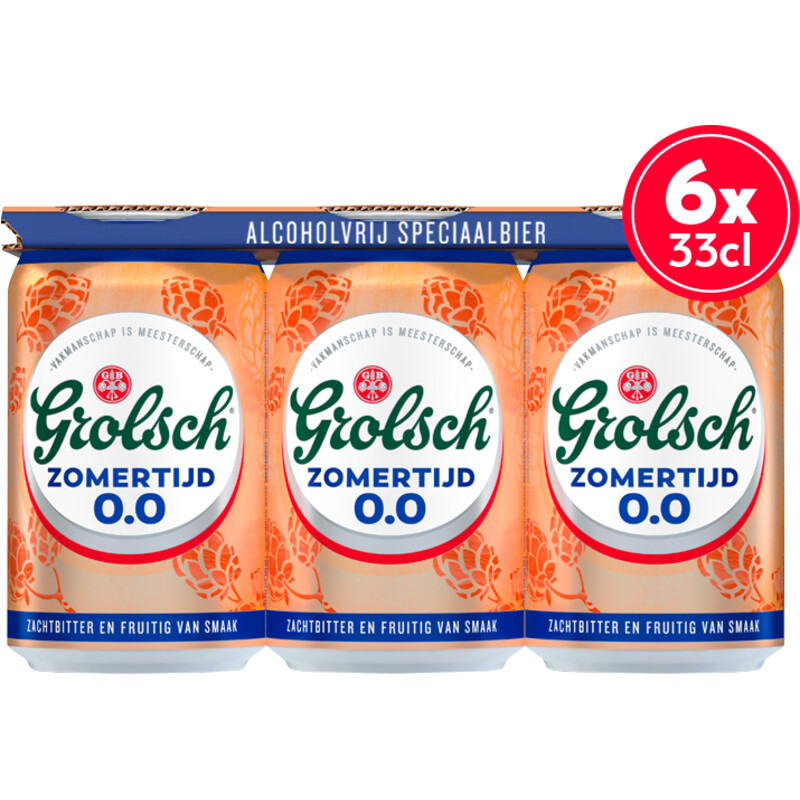 Grolsch Zomertijd 0% 6-pack