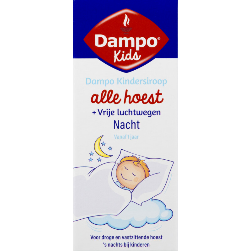 Dampo Kids alle hoest nacht