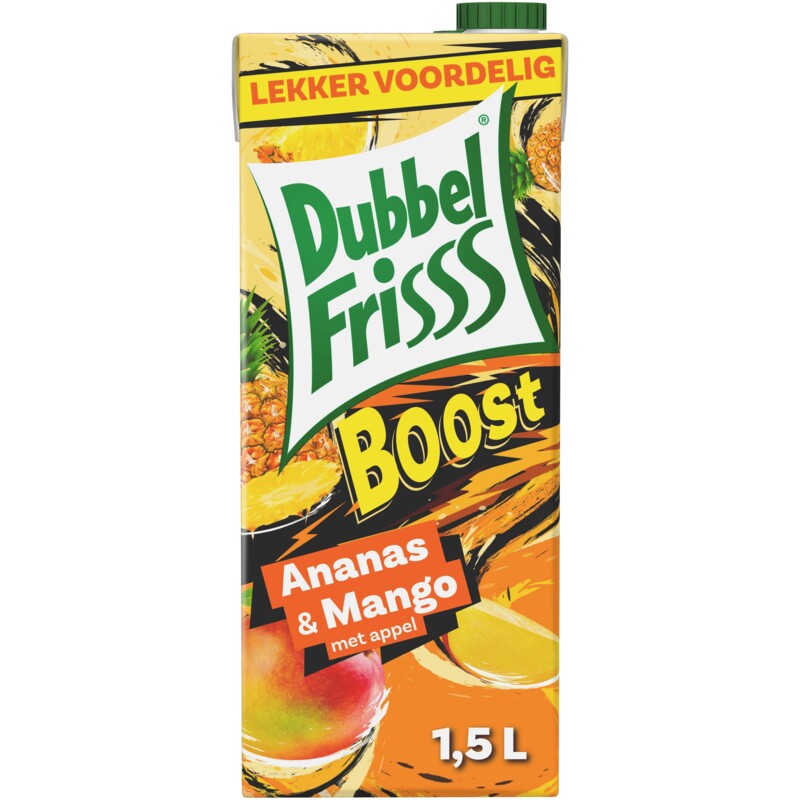 DubbelFrisss Boost ananas & mango