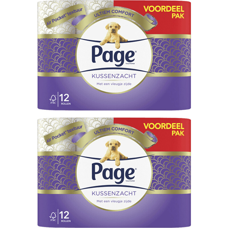 Page Kussenzacht 12 rol 2-pack