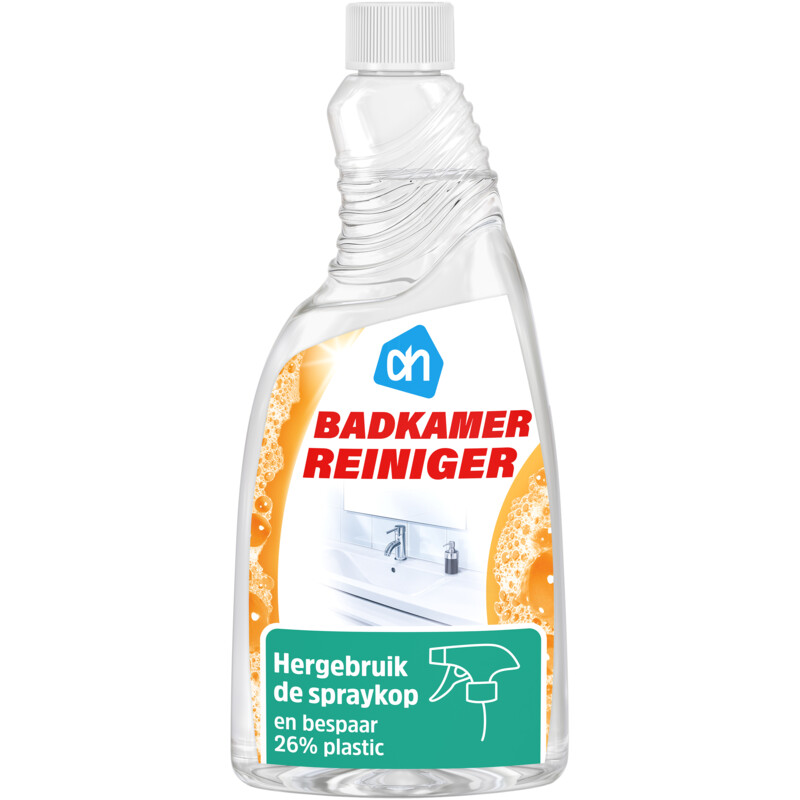AH Badkamerreiniger spray navulling