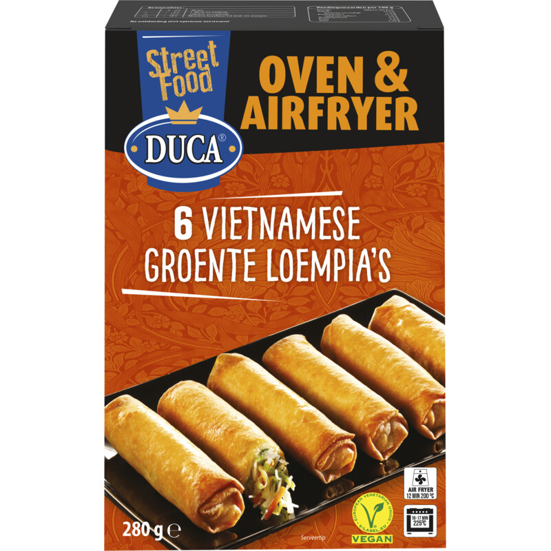 Duca 6 Vietnamese groente loempia's