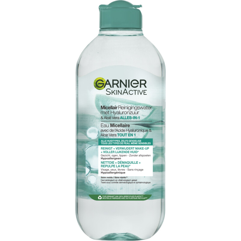 Garnier Micellair met hyaluronzuur & aloë vera