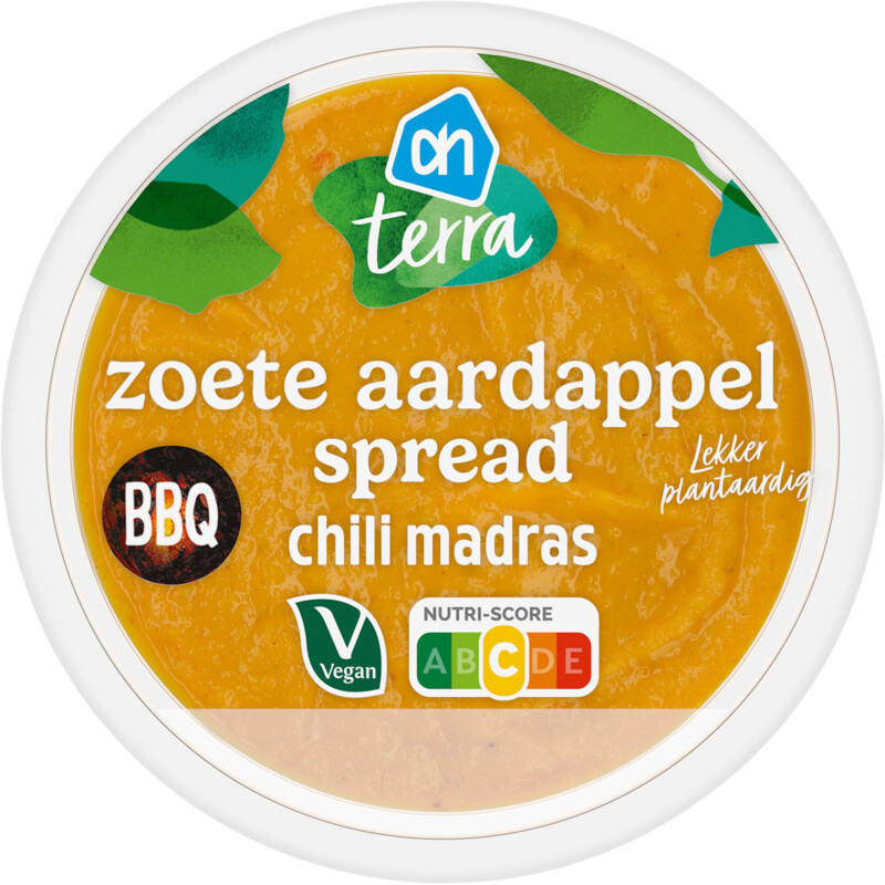 AH Terra Plantaardig zoete aardappelspread madras