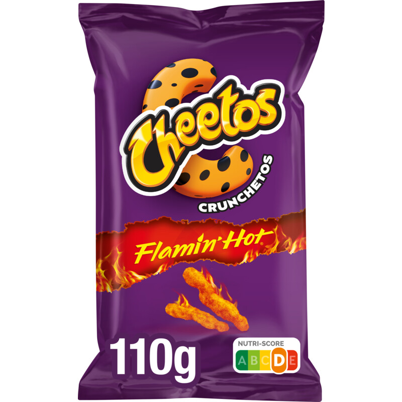 Cheetos Crunchetto's flamin hot