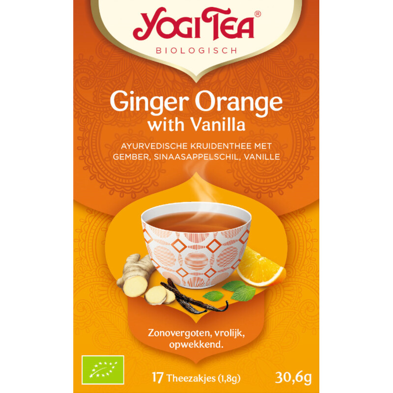 Yogi Tea Ginger orange with vanilla