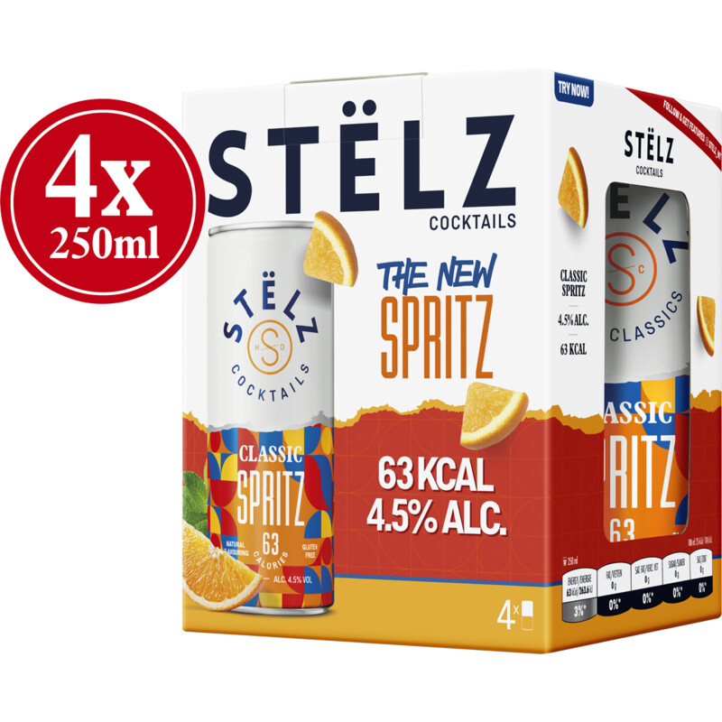 Stëlz Spritz 4-pack