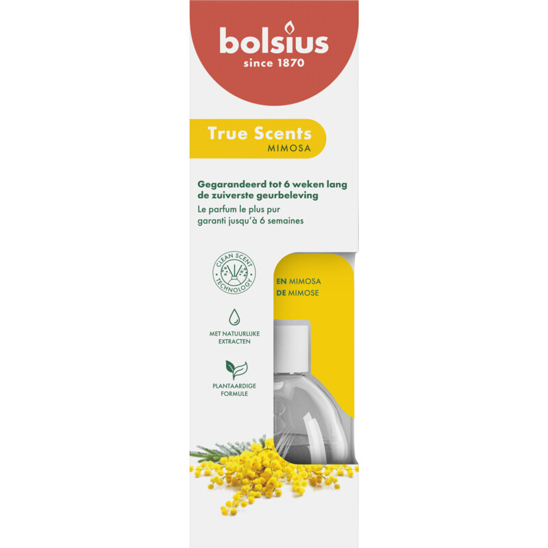 Bolsius Geurverspreider true scents mimosa
