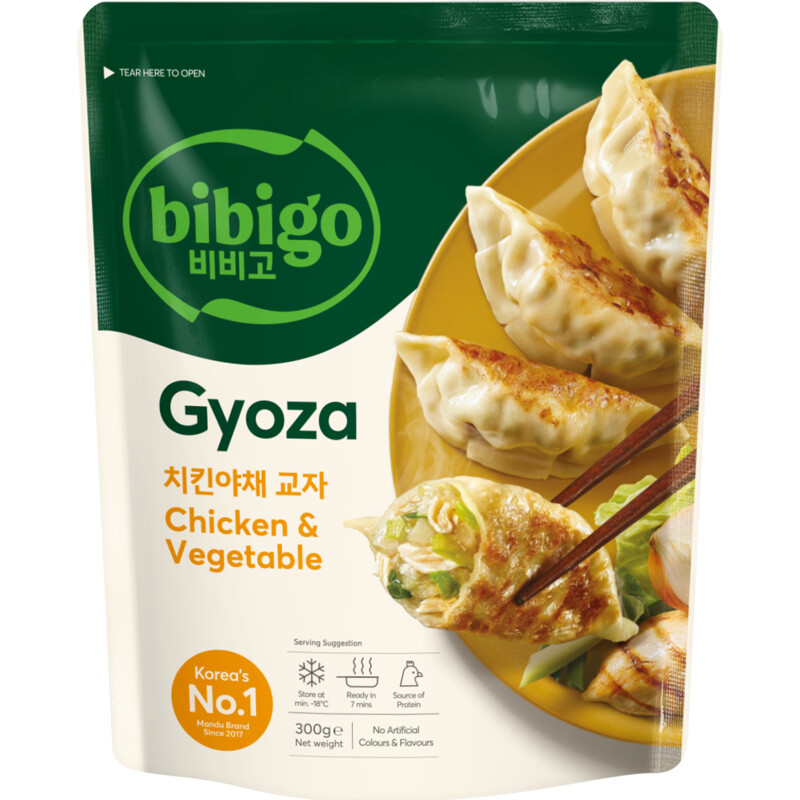 Bibigo Gyoza chick veg