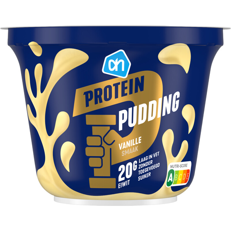 AH Protein pudding vanille smaak