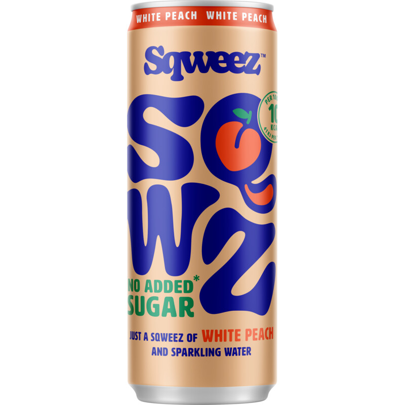 Sqweez White peach