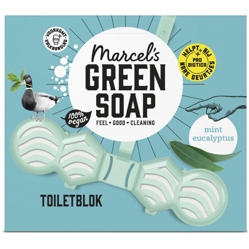Marcel's Green Soap Toiletblok mint ecalyptus