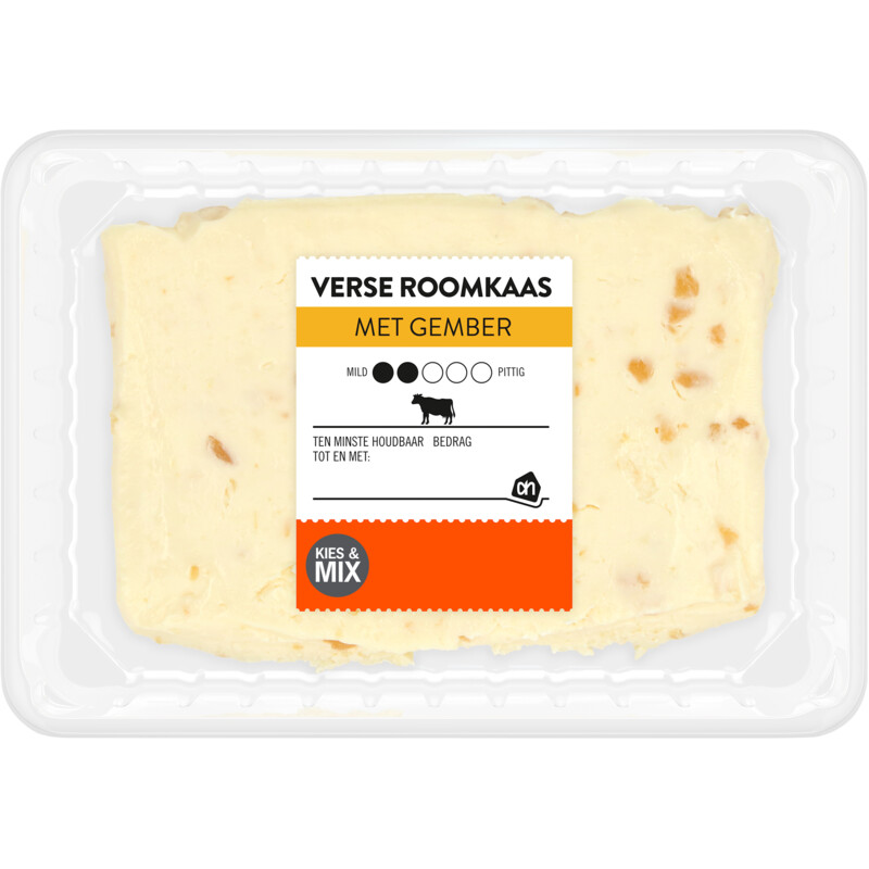 AH Verse roomkaas met gember