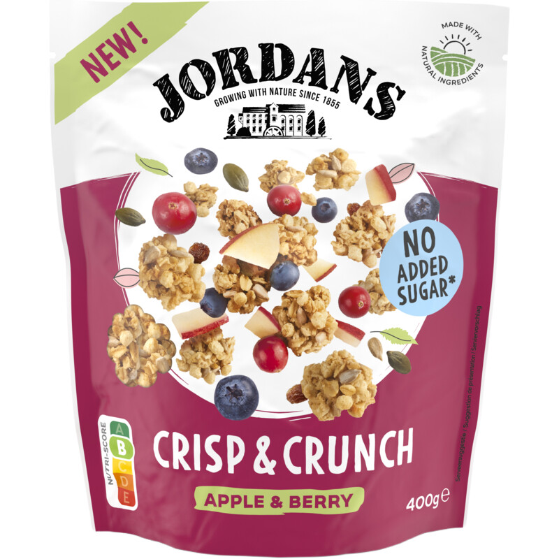 Jordans Crisp & crunch apple & berry