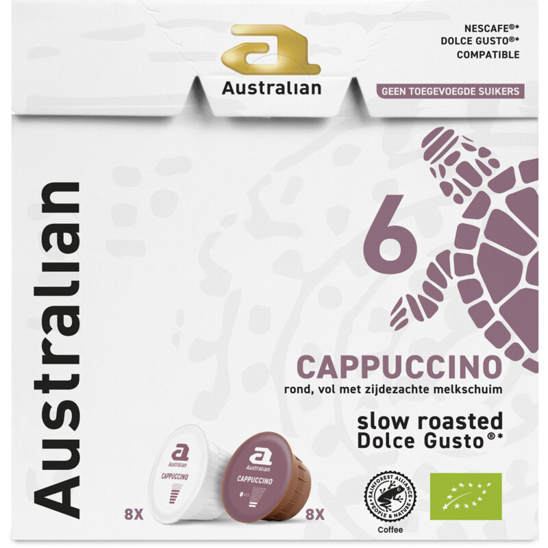 Australian Dolce gusto compatible cappuccino