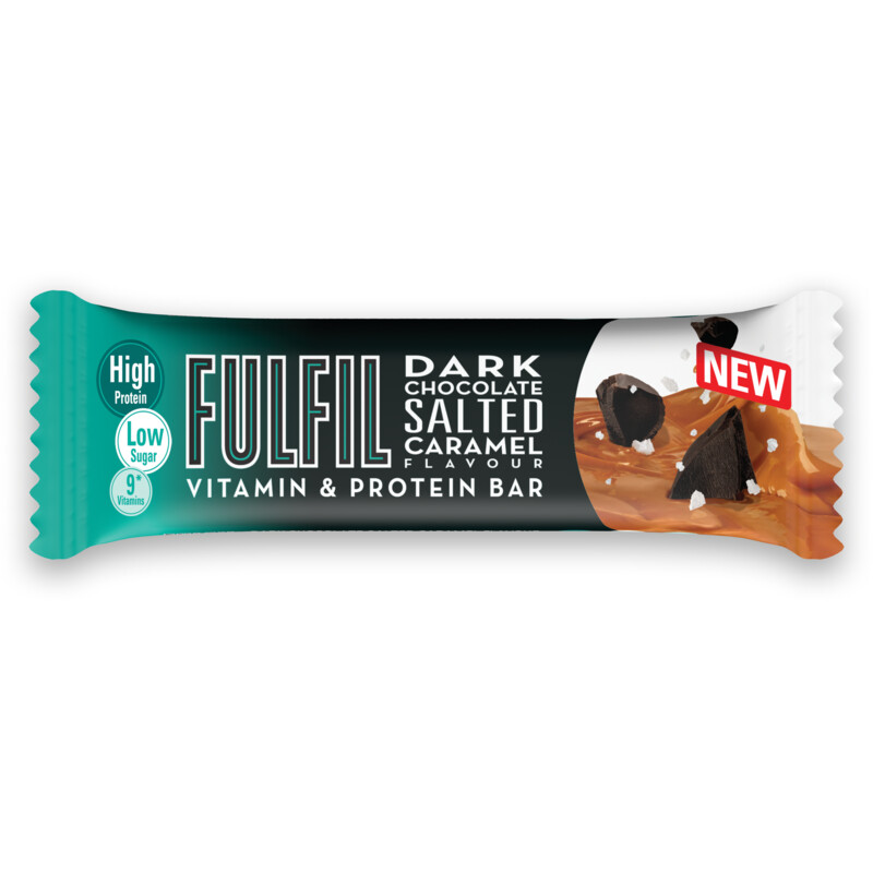 FulFil Protein bar dark choco salted caramel