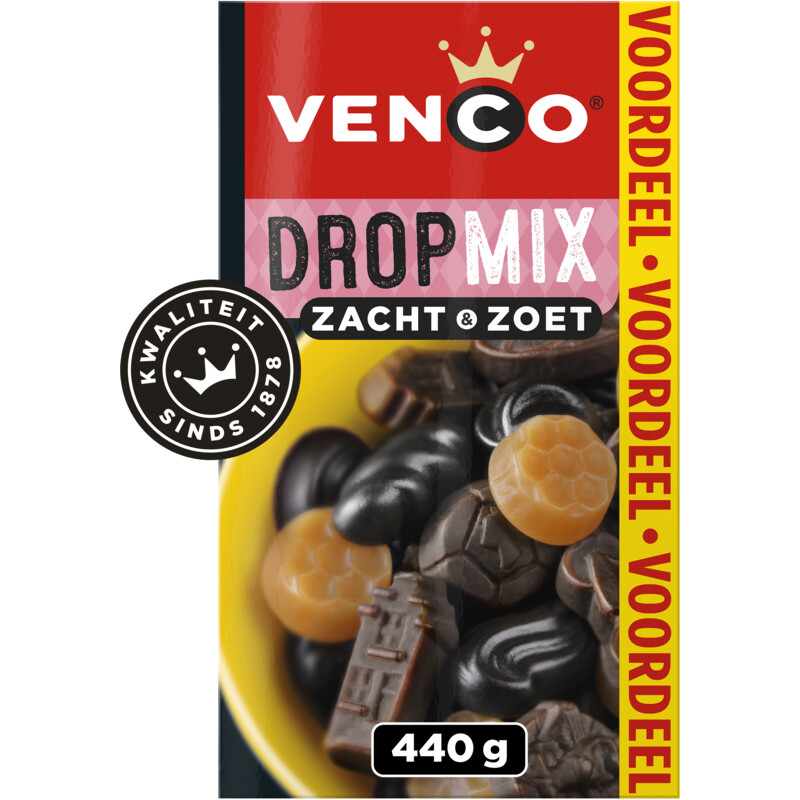 Venco Dropmix zacht & zoet voordeel