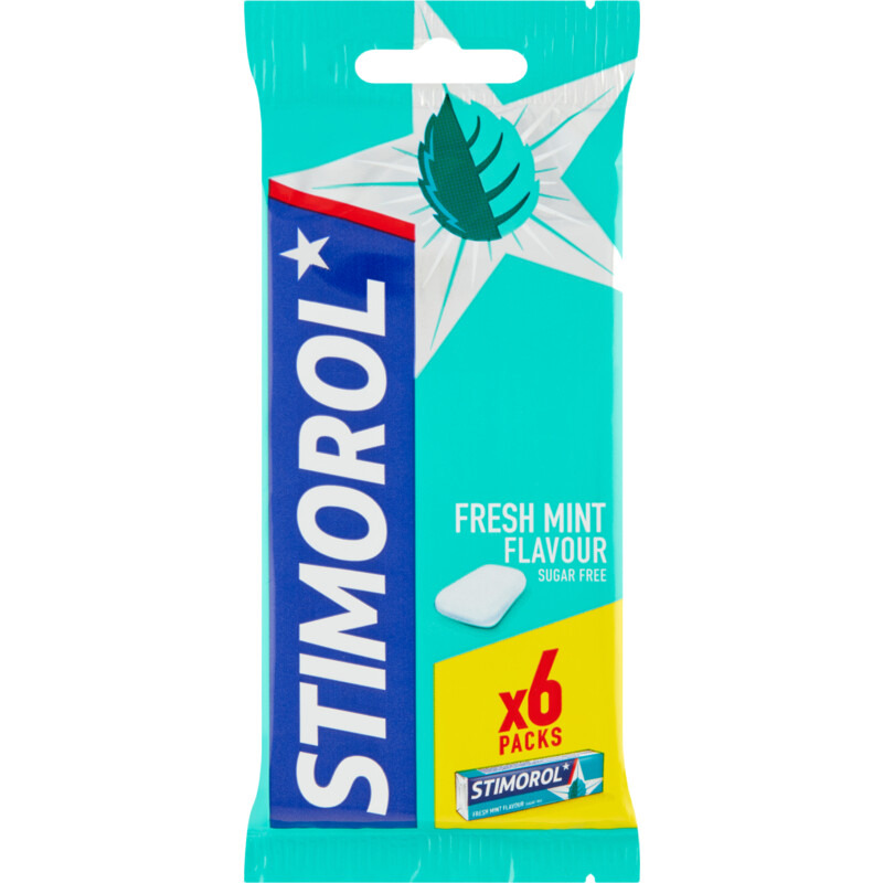 Stimorol Fresh mint 6-pack