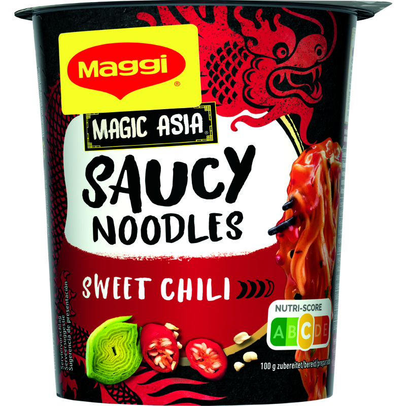 Maggi Saucy noodles sweet chilli