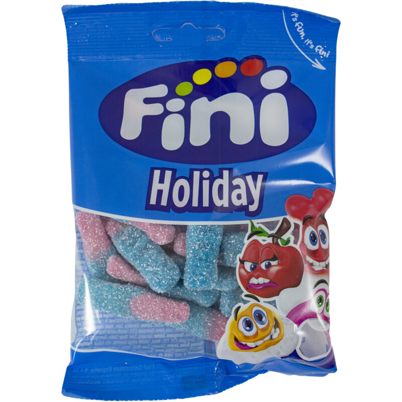 Fini Pink & blue bottles