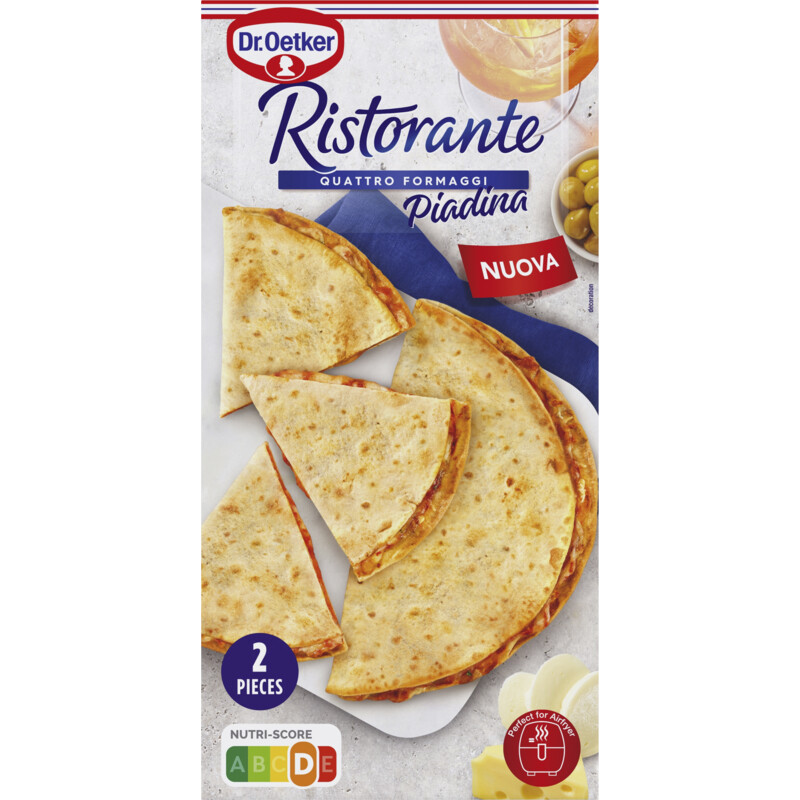 Dr. Oetker Ristorante piadina quattro formaggi