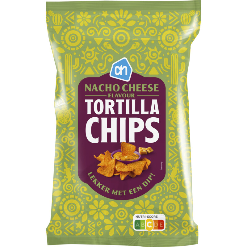 AH Tortilla chips nacho cheese flavour