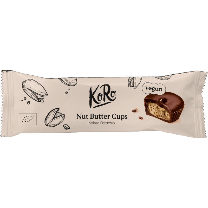KoRo Nut butter cups salted pistachio