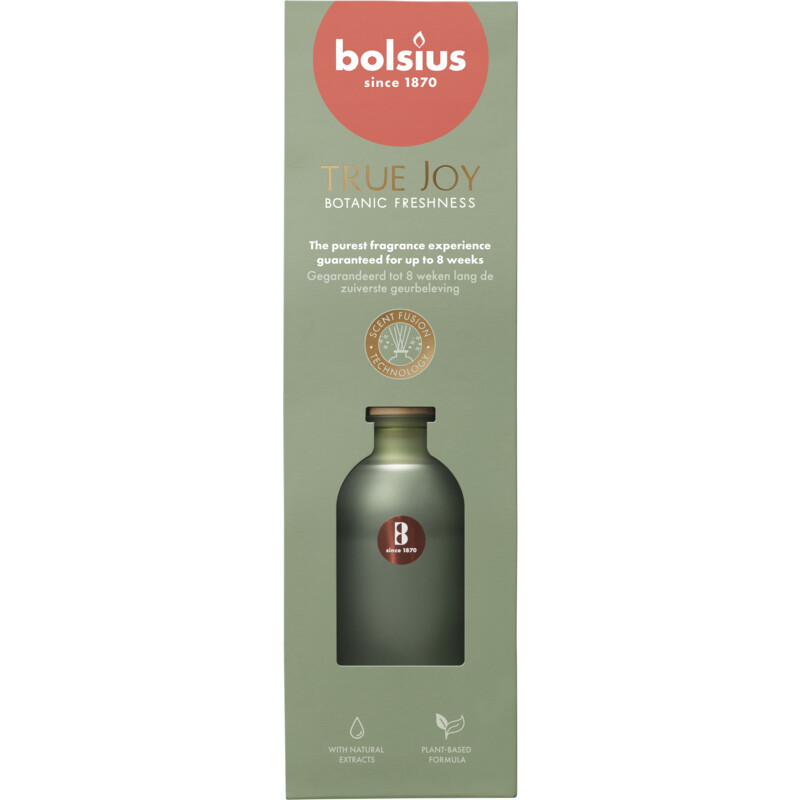 Bolsius True joy geustokjes botanic freshness