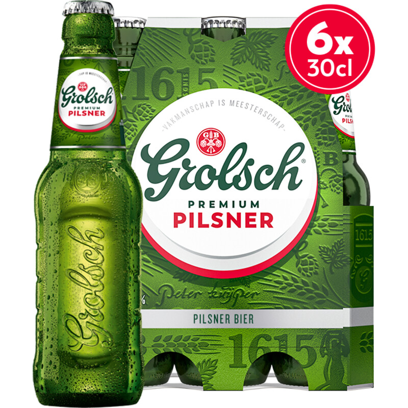 Grolsch Premium pilsner 6-pack