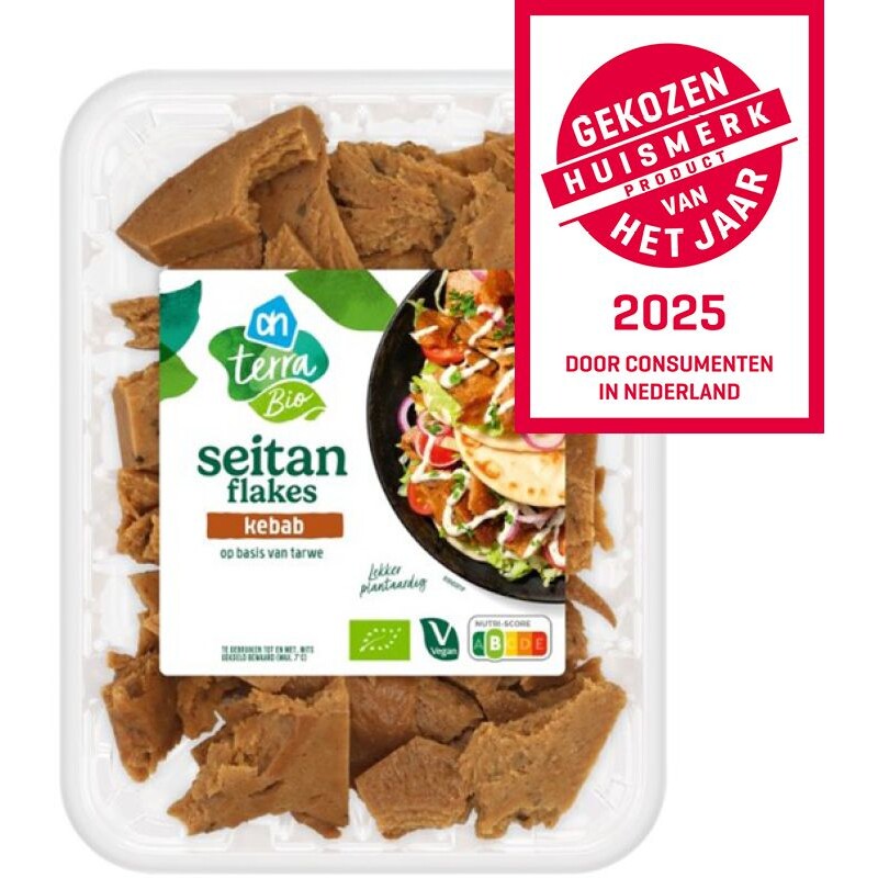 AH Terra Biologische seitan flakes kebab