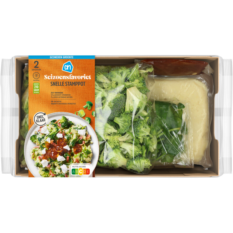 AH Gesneden verspakket snelle stamppot