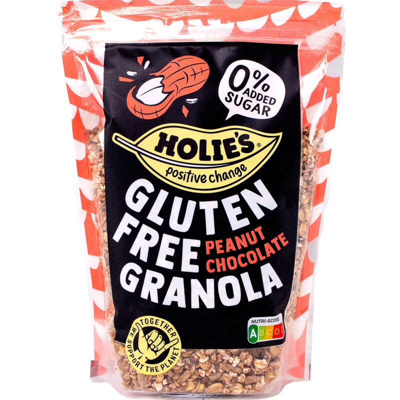 Holie's Granola peanut chocolate glutenfree
