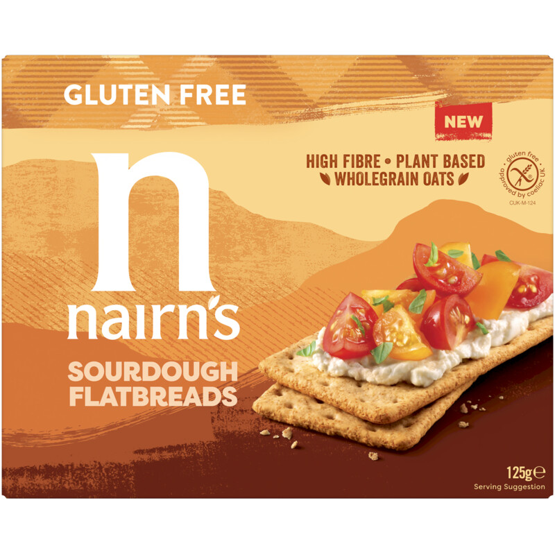 Nairn's Sourdough flatbreads gluten free