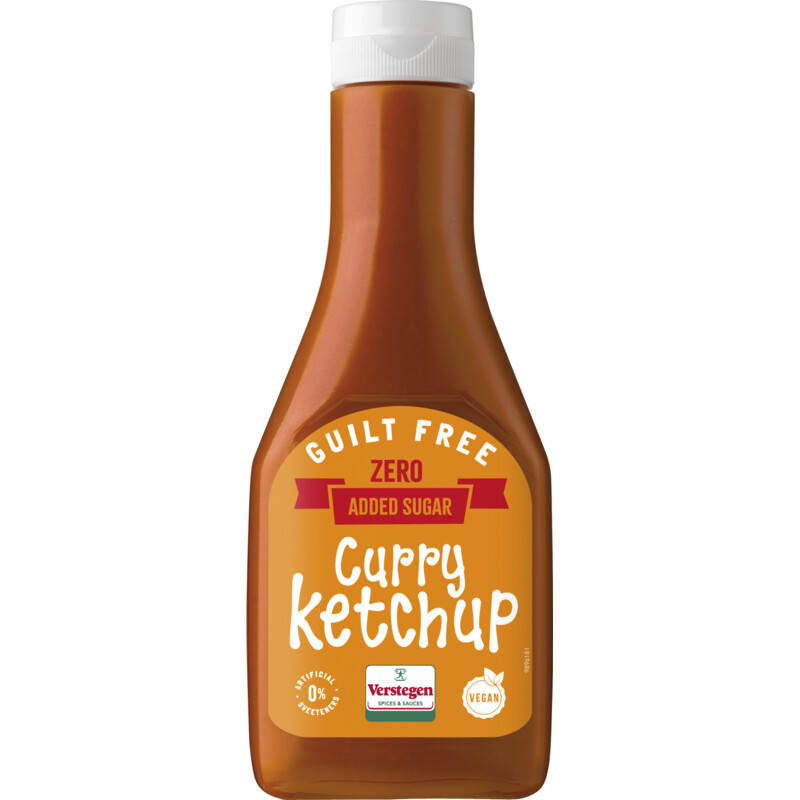 Verstegen Curry ketchup zero added sugar