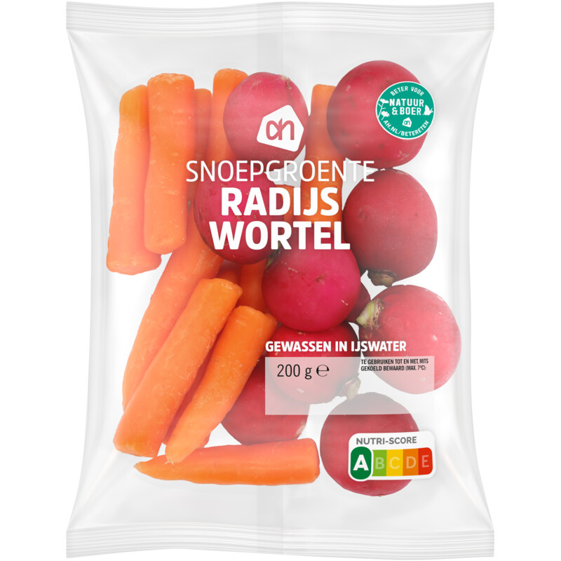 AH Snoepgroente radijs wortel