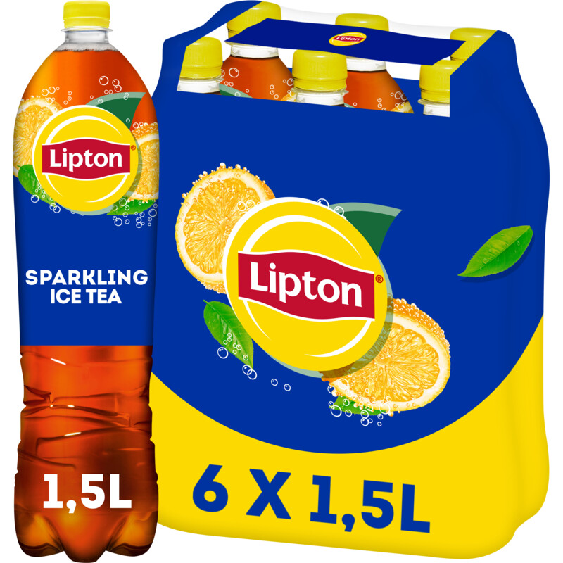 Lipton Ice tea sparkling original 6-pack