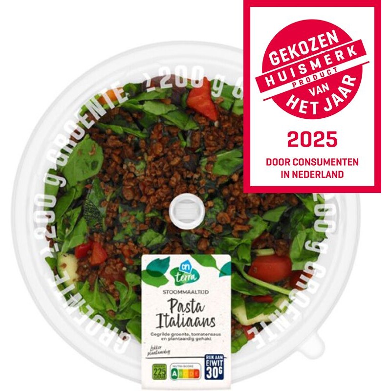 AH Terra Stoommaaltijd pasta Italiaans
