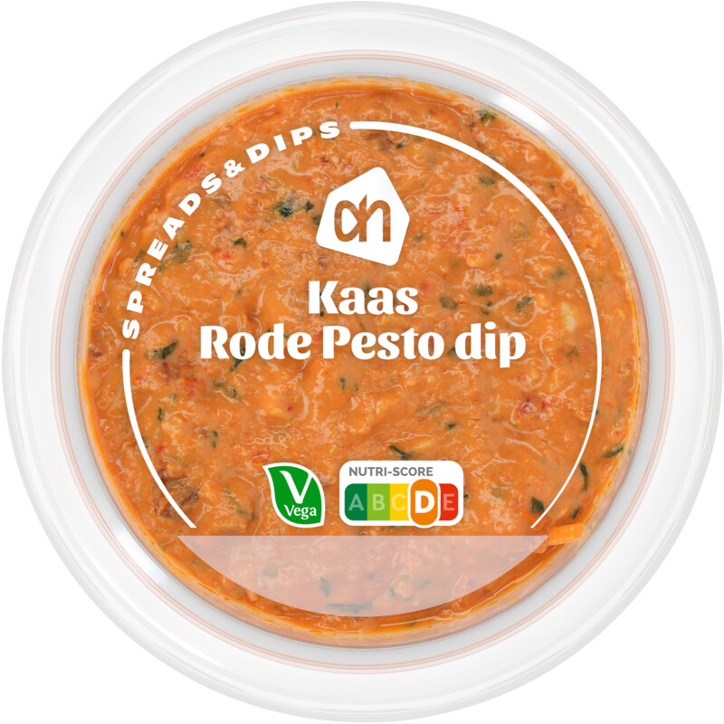 AH Kaas rode pesto dip