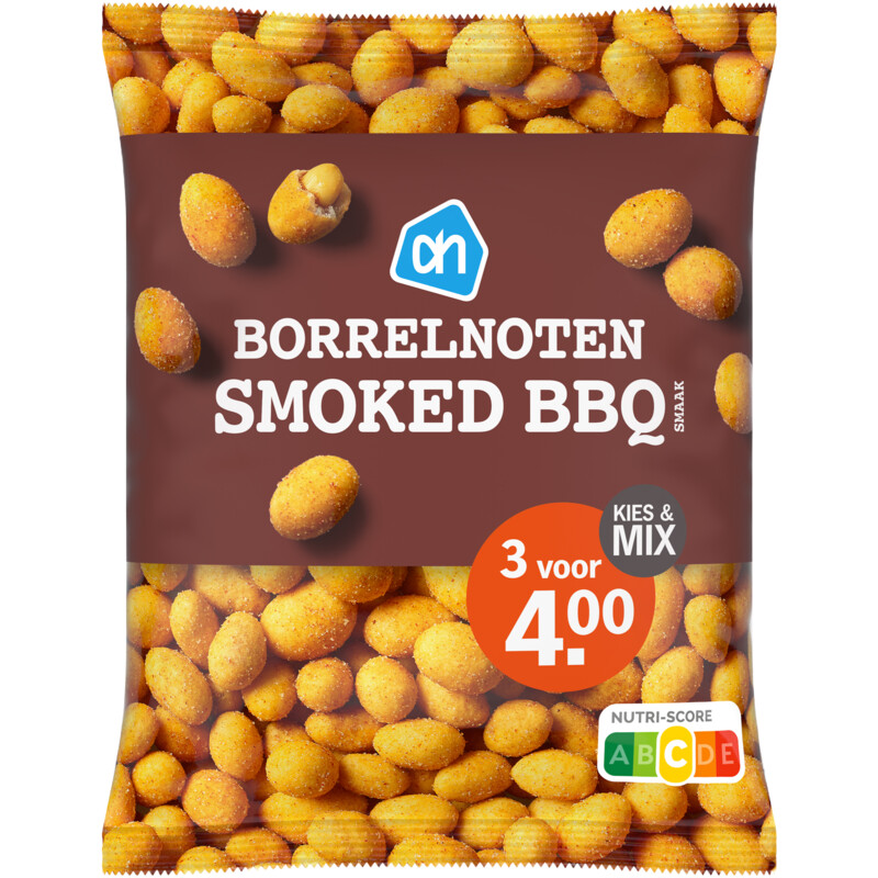 AH Borrelnoten smoked BBQ smaak