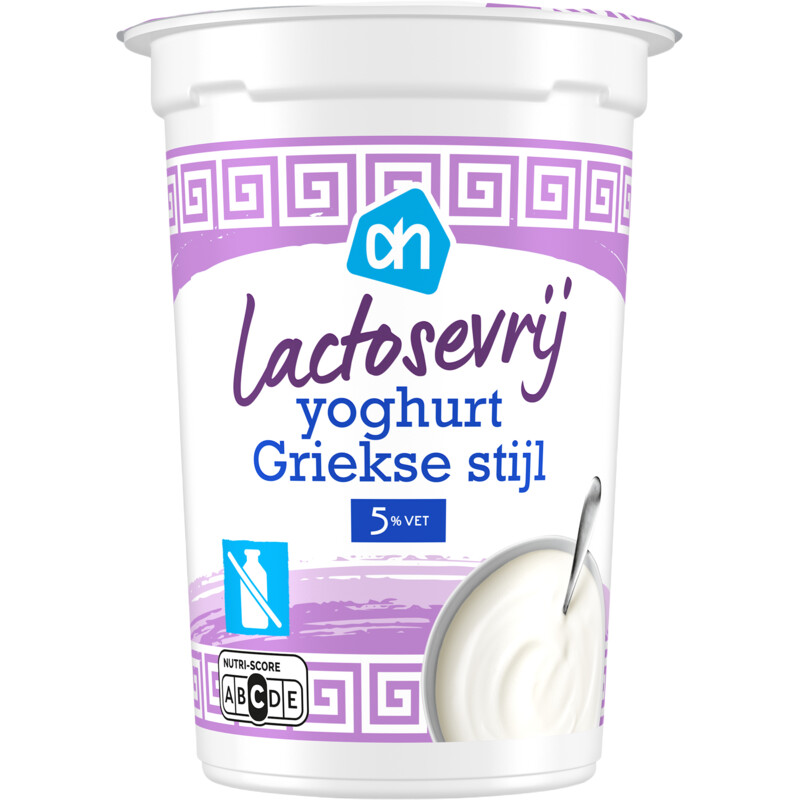 AH Lactosevrije yoghurt Griekse stijl 5%
