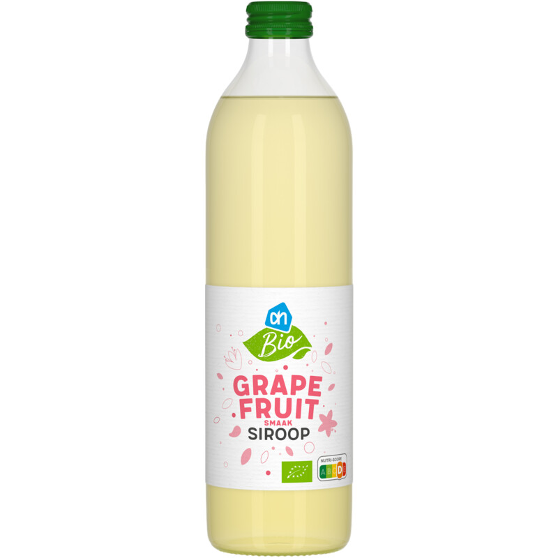 AH Biologisch Grapefruit smaak siroop