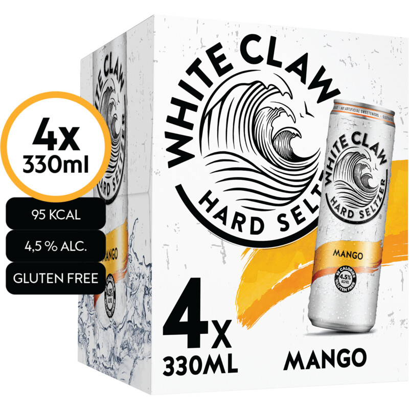 White claw Mango 4-pack