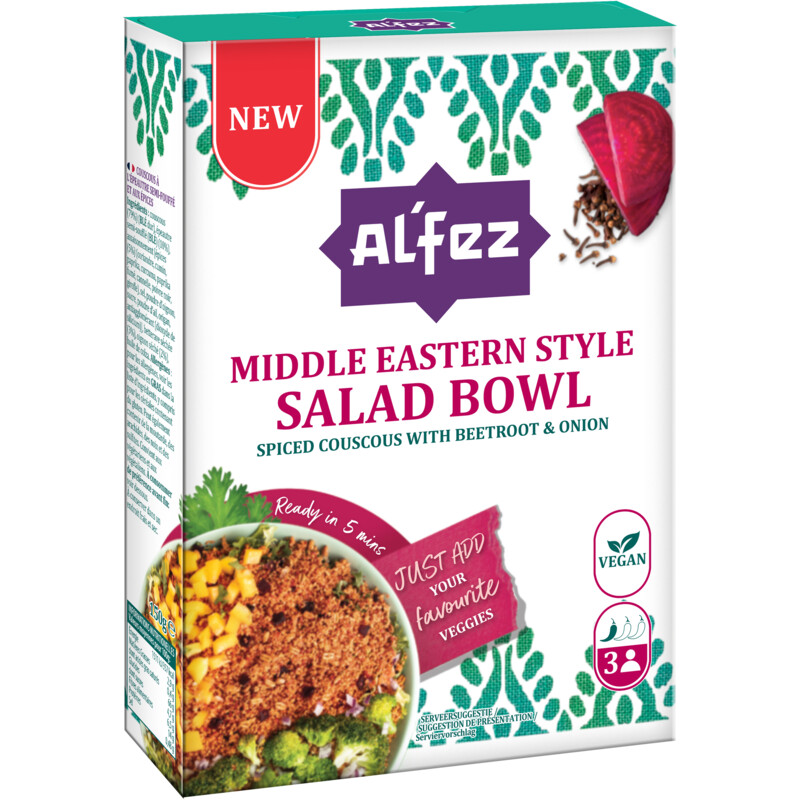 Al'Fez Salad bowl middle eastern style