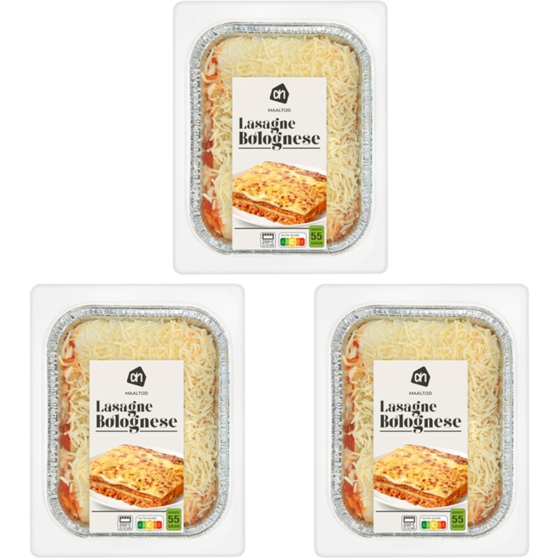 AH Lasagne bolognese 3-pack